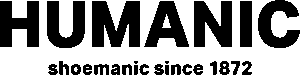 Das Logo von HUMANIC (eine Marke der Leder & Schuh AG) Hauptsitz
