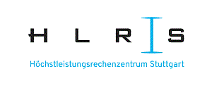 Das Logo von Höchstleistungsrechenzentrum der Universität Stuttgart (HLRS)