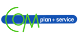Das Logo von COM plan + service GmbH