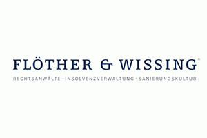 Das Logo von Flöther & Wissing Insolvenzverwaltung GbR