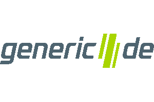 Das Logo von generic.de software technologies AG