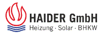 Das Logo von Haider GmbH Heizung und Solar