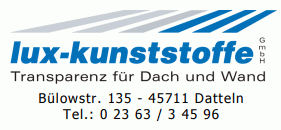 Das Logo von Lux-Kunststoffe GmbH