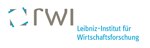 Das Logo von RWI - Leibniz-Institut für Wirtschaftsforschung e.V.