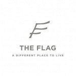 Das Logo von THE FLAG - a different place to live