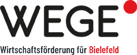 Das Logo von WEGE Wirtschaftsentwicklungsgesellschaft Bielefeld mbH