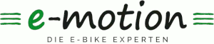 Das Logo von e-motion - Die e-Bike Experten