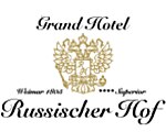 Das Logo von Hotel Russischer Hof Betriebs AG + Co. KG Grand Hotel Russischer Hof