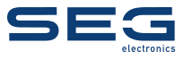 Das Logo von SEG Electronics GmbH