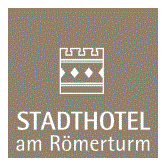 Das Logo von Stadthotel am Römerturm