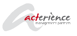 Das Logo von acterience management partners GmbH & Co. KG