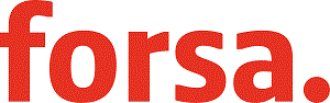 Das Logo von FORSA Gesellschaft für Sozialforschung und statistische Analysen mbH
