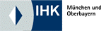 Das Logo von IHK - Industrie- und Handelskammer für München und Oberbayern