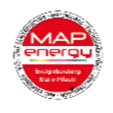 Das Logo von MAP-energy Energieberatung