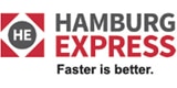 Logo: HAMBURG-EXPRESS Luft- und Seespeditionsges. mbH