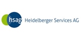 Das Logo von hsag Heidelberger Services AG