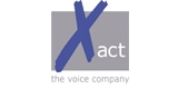 Das Logo von Xact the voice company GmbH