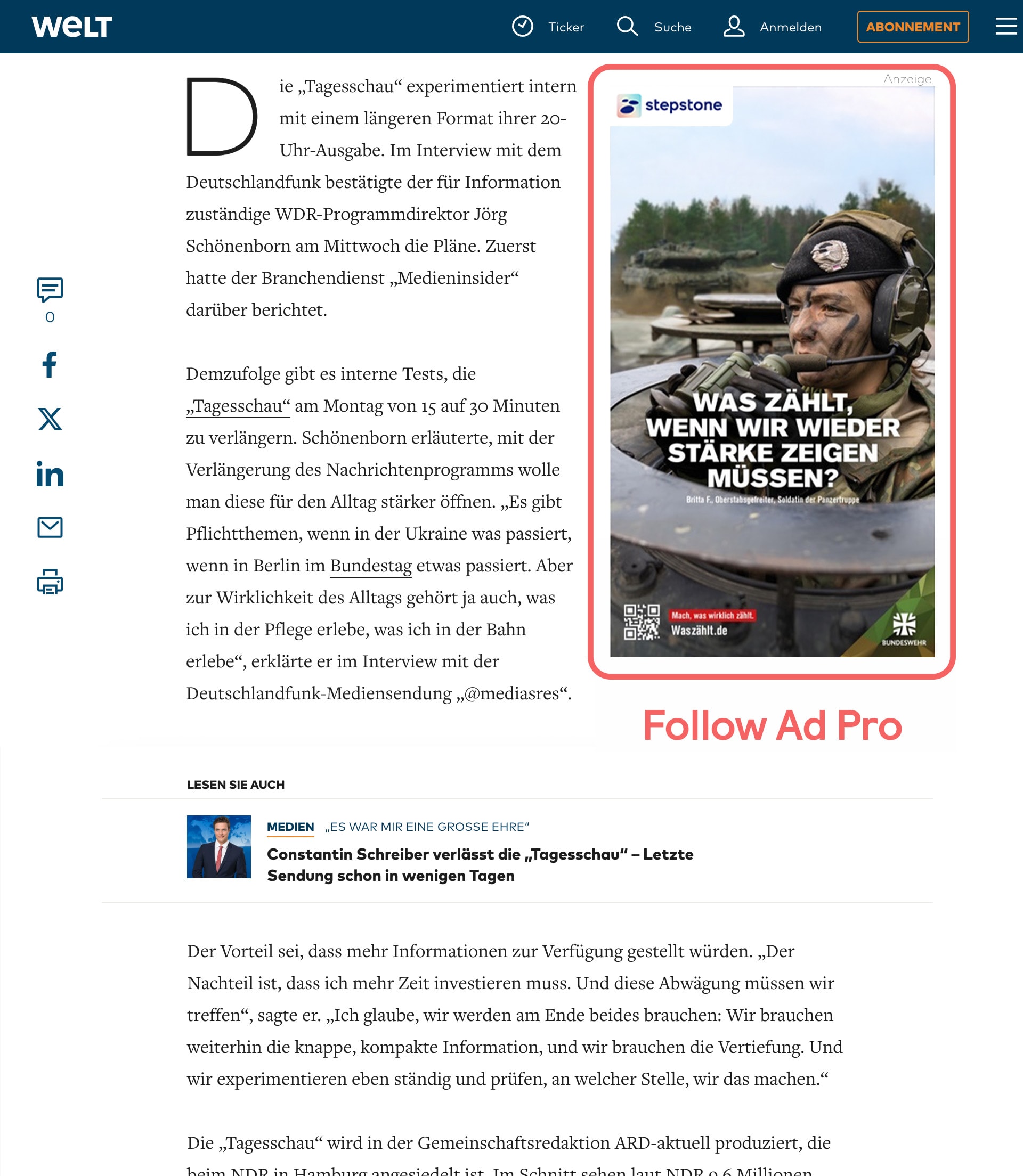 Stepstone als Partner