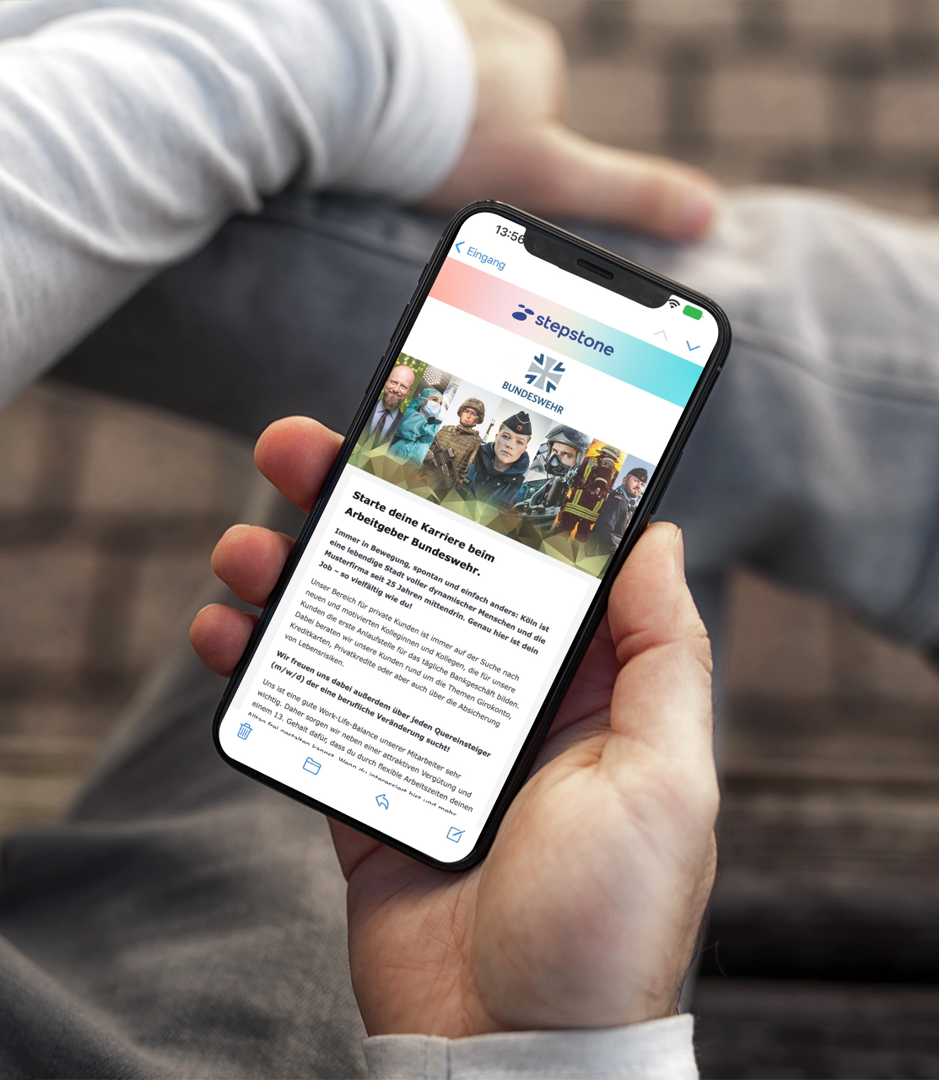 Stepstone als Partner