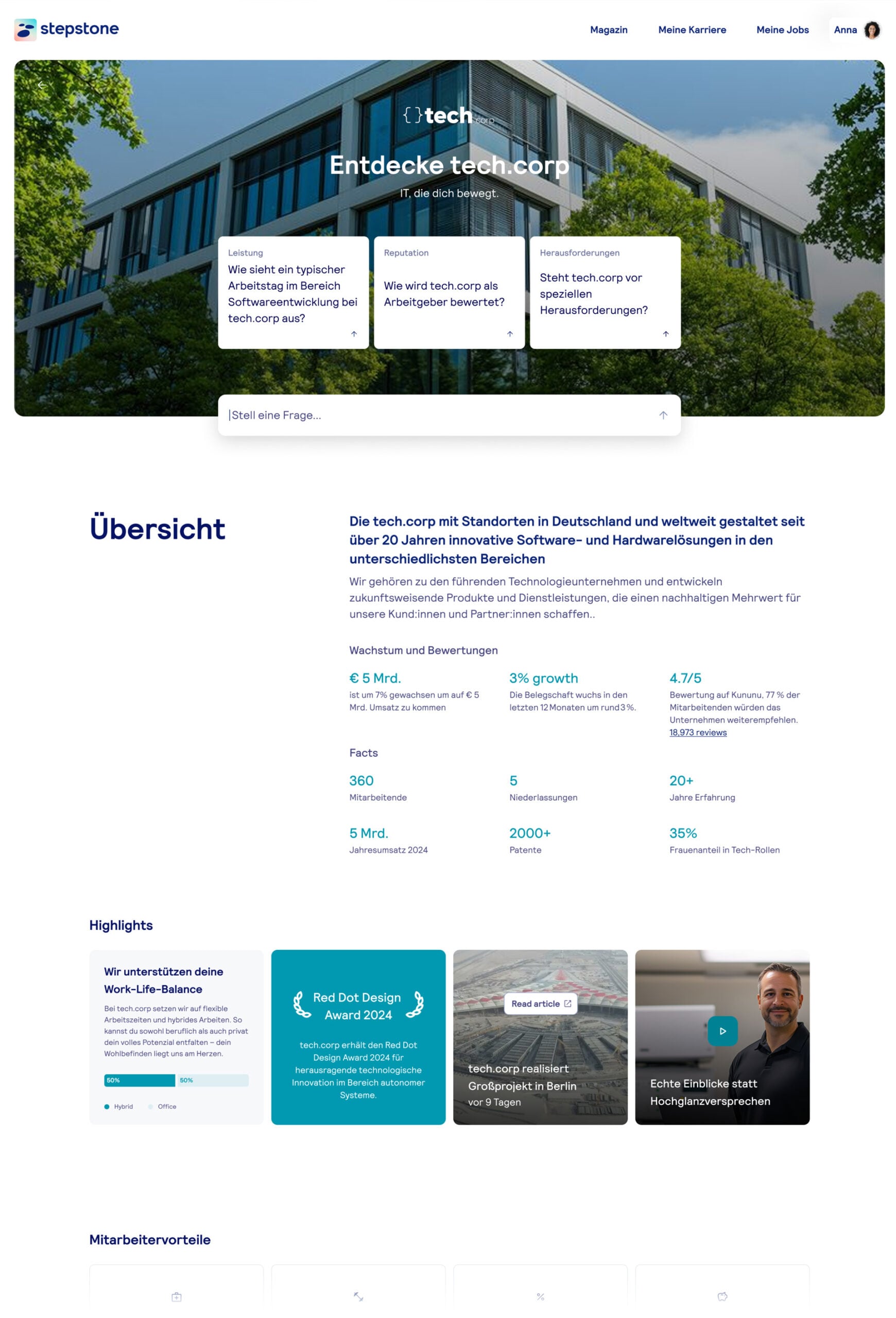 Company Hub Premium Mock-up