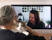 2 Frauen unterhalten sich über Zoom