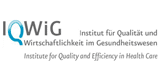 IQWiG - Institut für Qualität und Wirtschaftlichkeit im Gesundheitswesen