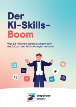 Gehaltsreport 2024 Cover des KI-Skills Reports